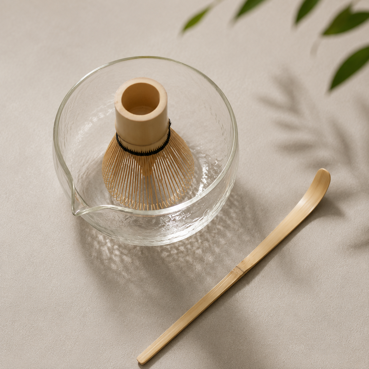 Bol Matcha en Verre Japonais – Kit de Préparation 500 ml