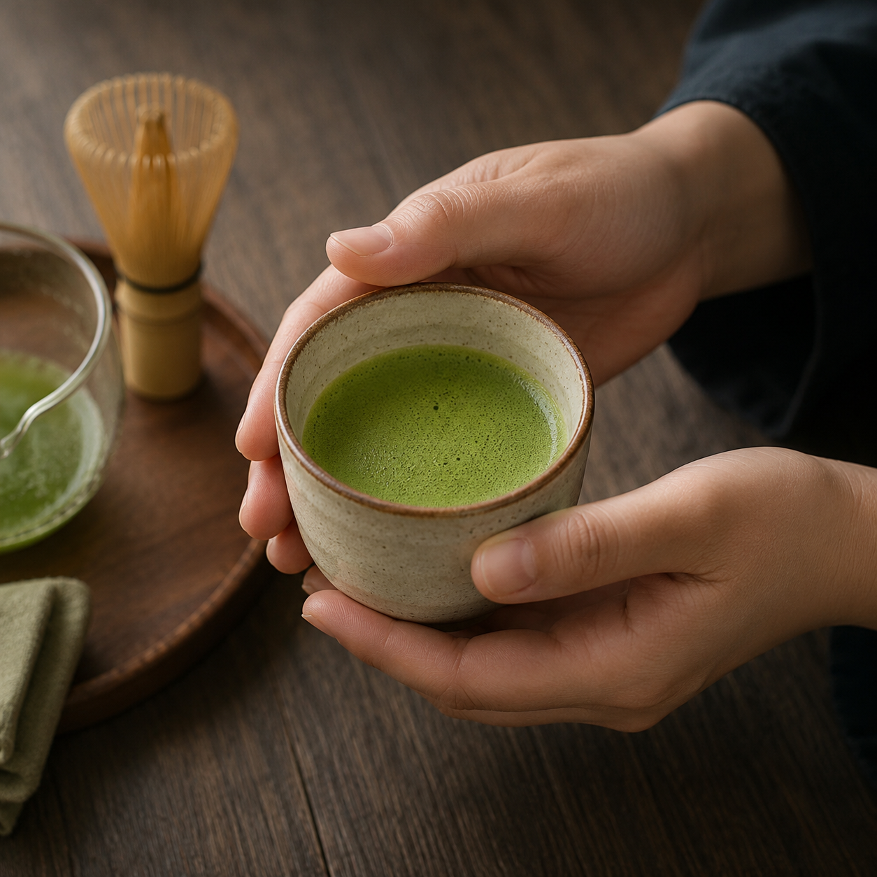 Bol Matcha en Verre Japonais – Kit de Préparation 500 ml