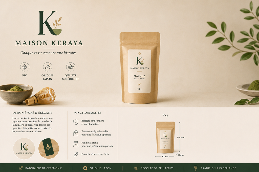 Organic Ceremonial Matcha – Maison Keraya 25g